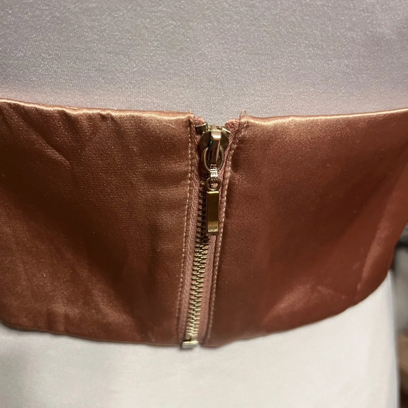 Meshki Ilona Satin Diamonte Triangle Bralette - Picture 6 of 7